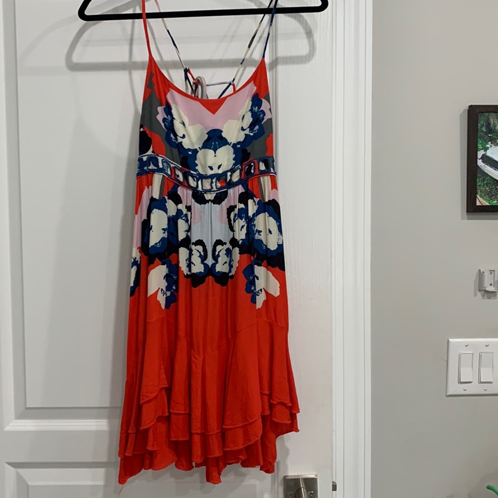 Free People Intimately Red Dress XS